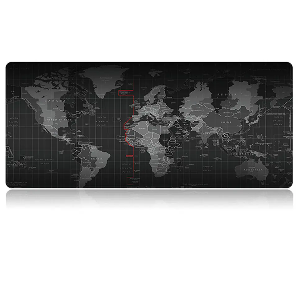 ⁨Desk pad world map 40x90cm⁩ at Wasserman.eu