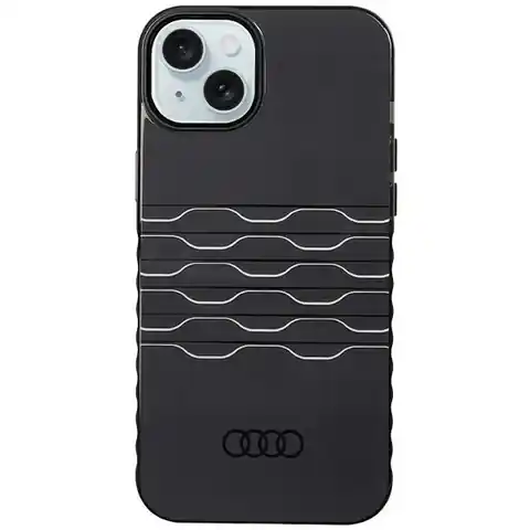 ⁨Audi IML MagSafe Case iPhone 15 Plus / 14 Plus 6.7" czarny/black hardcase AU-IMLMIP15M-A6/D3-BK⁩ w sklepie Wasserman.eu