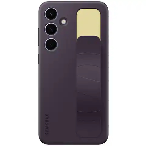 ⁨Etui Samsung EF-GS926CEEGWW S24+ S926 ciemnofioletowy/dark violet Standing Grip Case⁩ w sklepie Wasserman.eu