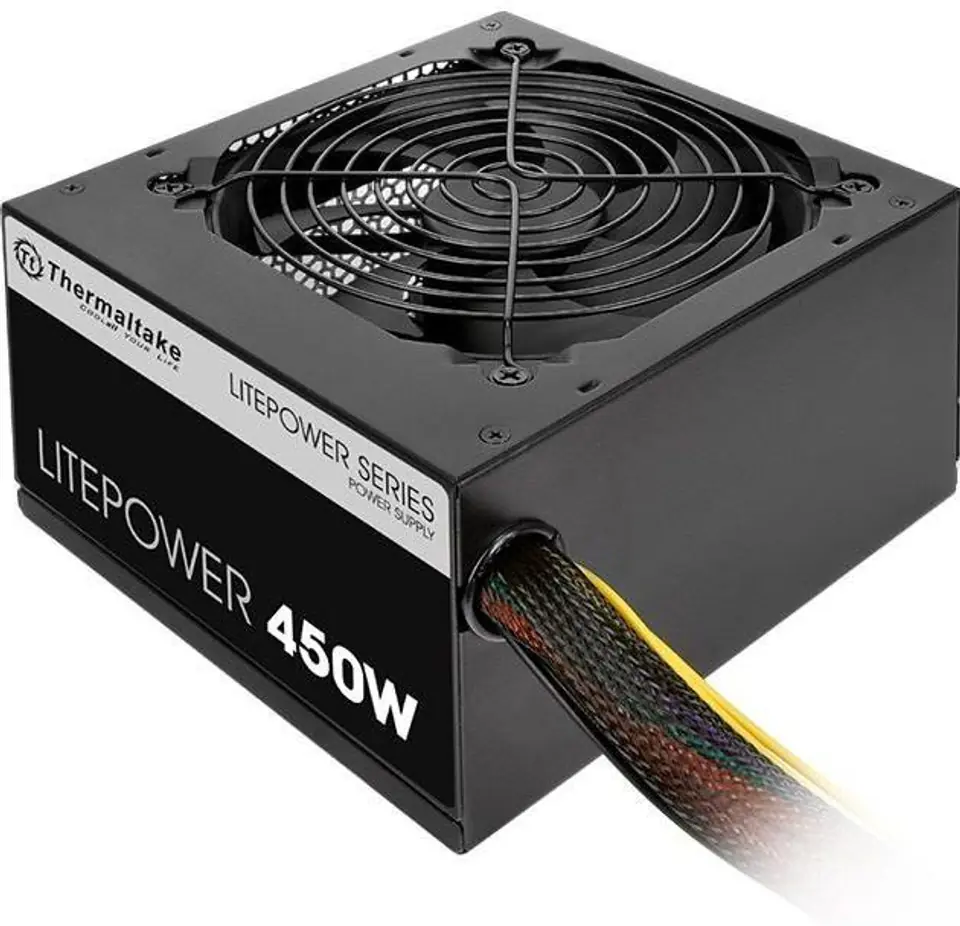 ⁨Thermaltake Litepower G2 power supply unit 450 W ATX Black⁩ at Wasserman.eu