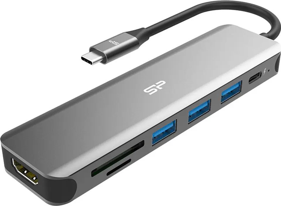 SILICON POWER SPU3C07DOCSU200G (Szary /USB Typ C ) w sklepie Wasserman.eu