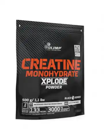 ⁨Creatine Monohydrate Xplode Powder cytryna 500g (worek)⁩ w sklepie Wasserman.eu