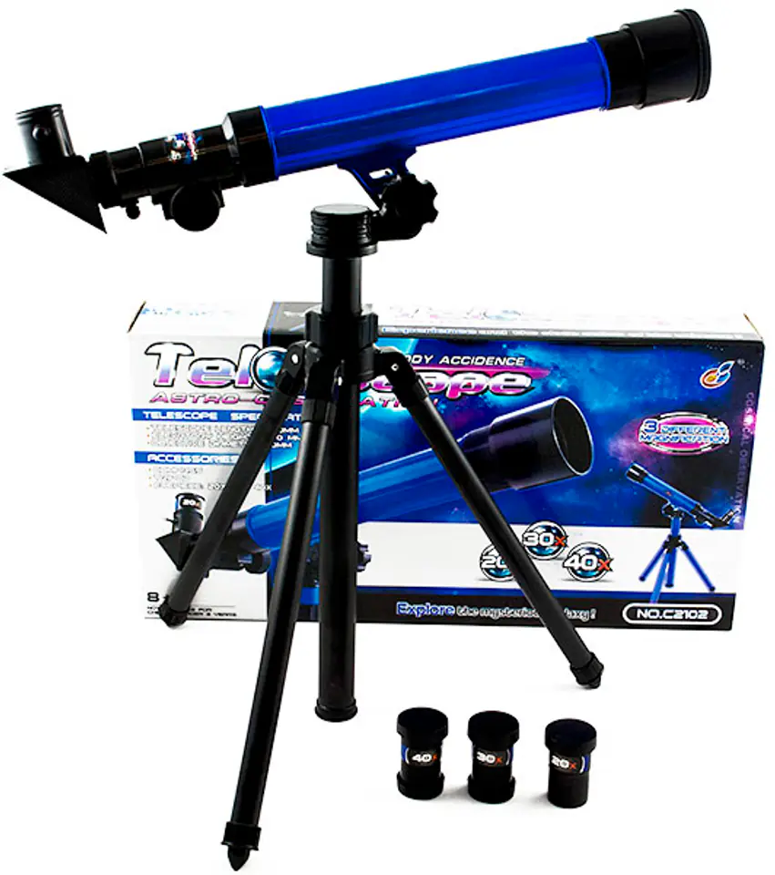 ⁨Educational telescope with tripod 20x 30x 40x⁩ at Wasserman.eu