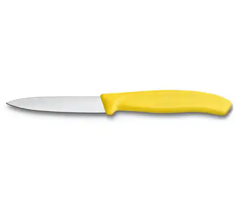 ⁨Nóż uniwersalny Victorinox Swiss Classic Pikutek 8 cm żółty⁩ w sklepie Wasserman.eu