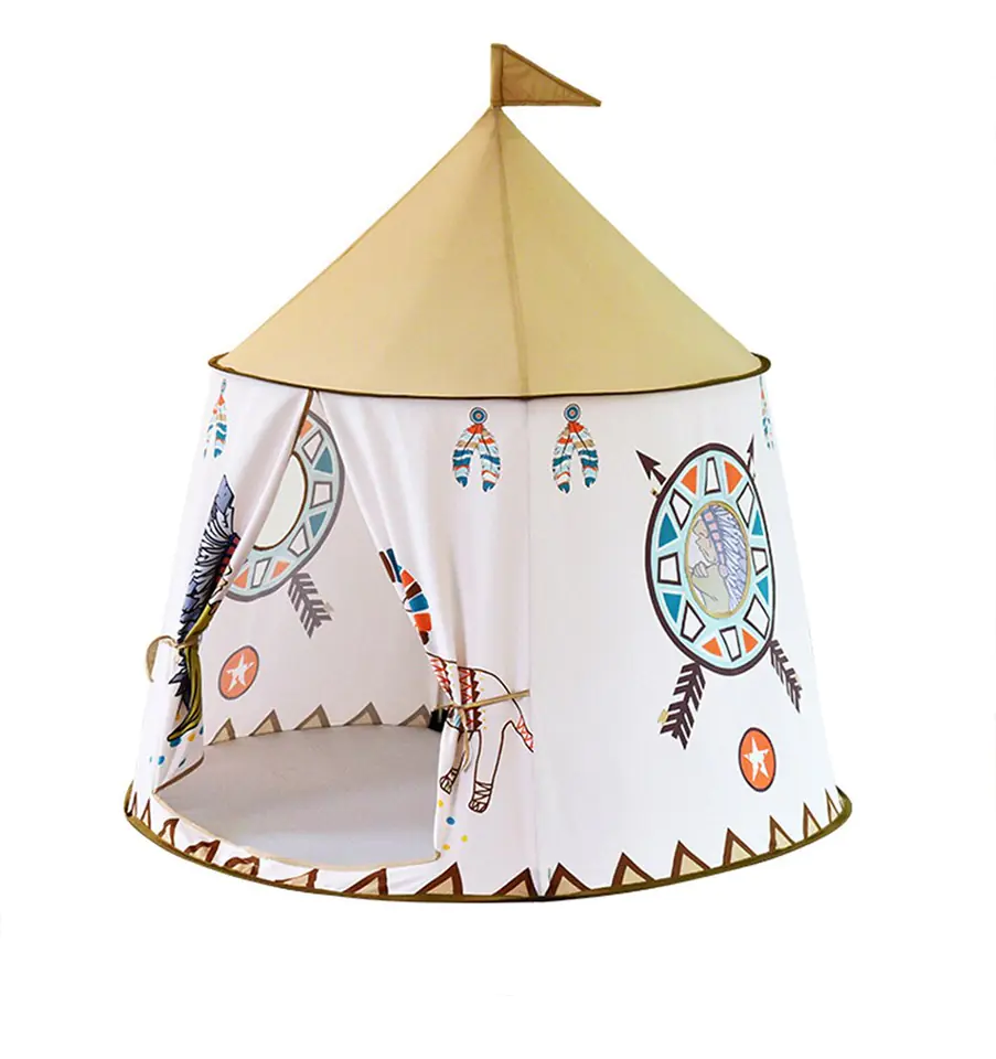 Domek składany baza namiot do zabawy TiPi Wigwam 110cm w sklepie Wasserman.eu