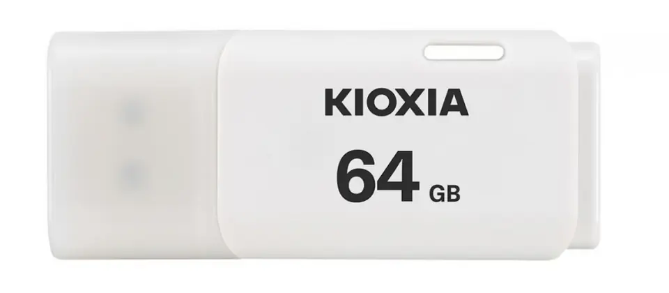 ⁨Pendrive (Pamięć USB) KIOXIA (64 GB /USB 2.0 /Biały )⁩ w sklepie Wasserman.eu