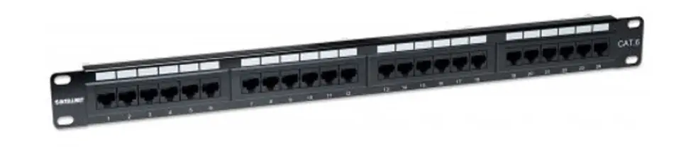 ⁨Patch panel 24 utp C6⁩ w sklepie Wasserman.eu