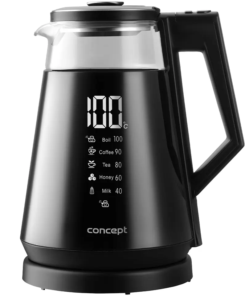 ⁨Czajnik CONCEPT RK4170 (1.7L /1700W /Czarny )⁩ w sklepie Wasserman.eu