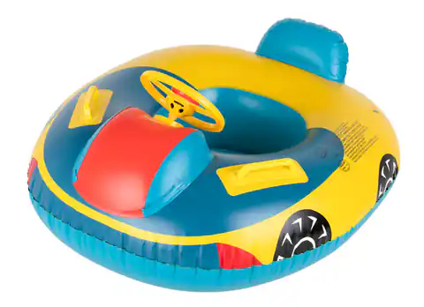⁨Kółko do pływania dla niemowląt koło pontonik dla dzieci dmuchany z siedziskiem z kierownicą 15kg⁩ w sklepie Wasserman.eu