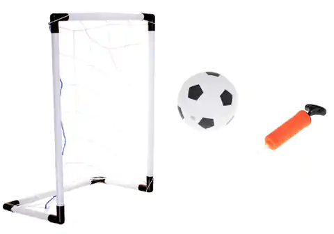 ⁨Bramki piłkarskie dla dzieci 1szt-42x62x28cm + piłka + pompka⁩ w sklepie Wasserman.eu