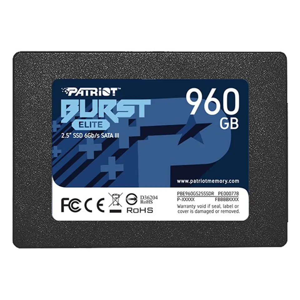 ⁨Dysk SSD PATRIOT Burst Elite 960 GB (2.5″ /960 GB )⁩ w sklepie Wasserman.eu