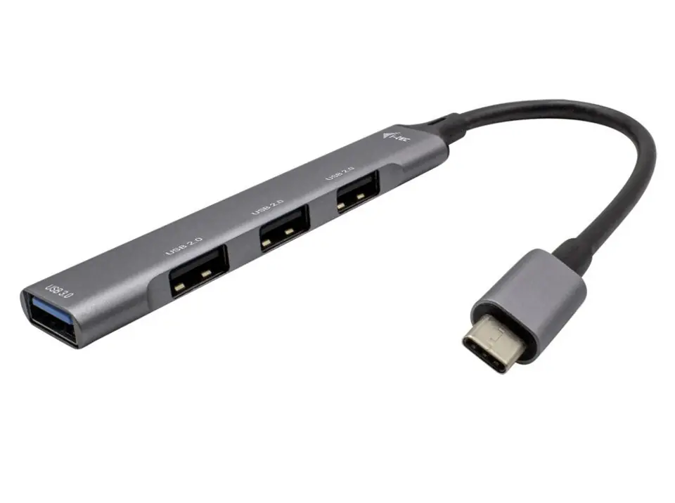 ⁨Hub USB I-TEC C31HUBMETALMINI4⁩ w sklepie Wasserman.eu