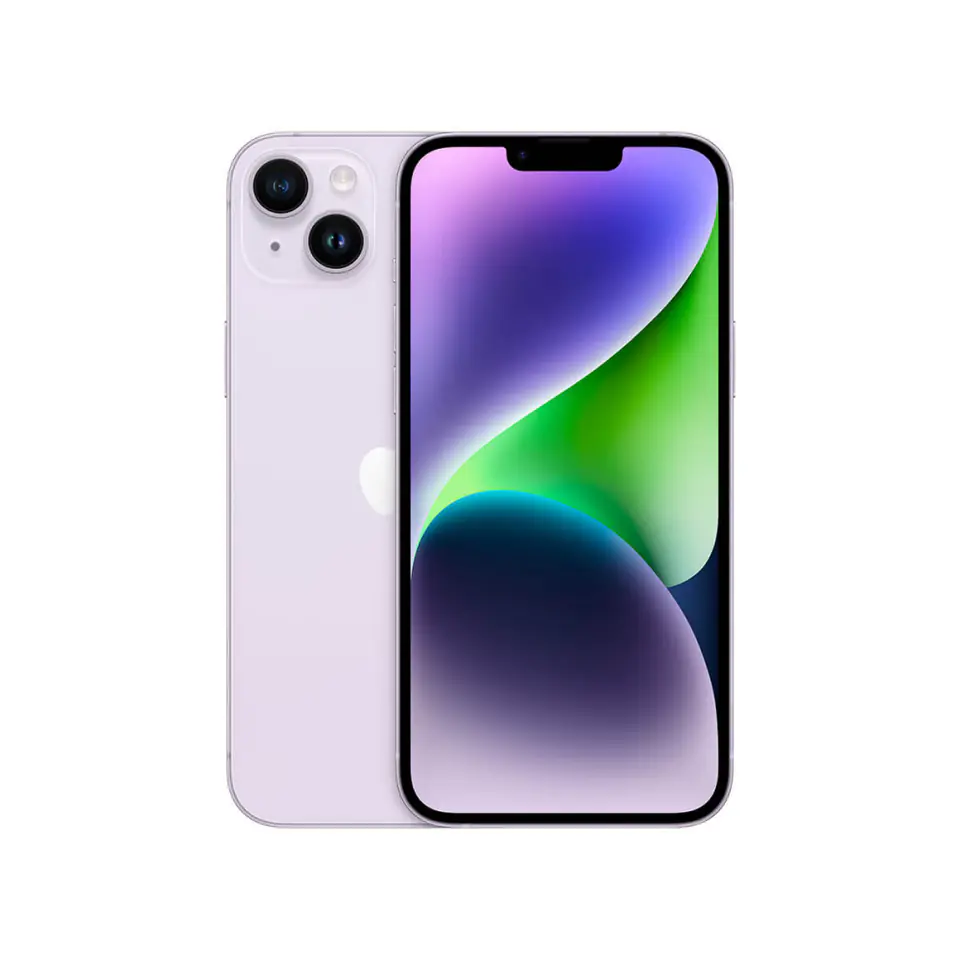 ⁨Smartphone APPLE iPhone 14 Plus 128 GB Purple (Fioletowy) MQ503PX/A⁩ w sklepie Wasserman.eu