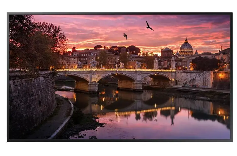 ⁨Monitor SAMSUNG LH85QBRBDGCXEN (85" /VA /75Hz /3840 x 2160 /Czarny )⁩ w sklepie Wasserman.eu