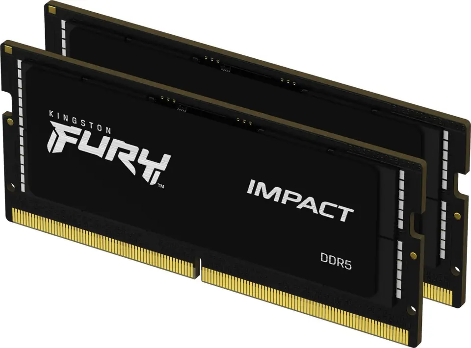 ⁨Kingston Technology FURY 64GB 5600MT/s DDR5 CL40 SODIMM (Kit of 2) Impact PnP⁩ at Wasserman.eu