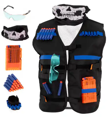 ⁨Tactical vest for accessories for NERF launcher + equipment⁩ at Wasserman.eu