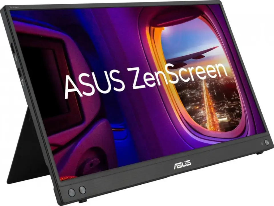 ⁨Monitor ASUS 90LM0381-B02370 (15.6" /60Hz /1920 x 1080 /Czarny)⁩ w sklepie Wasserman.eu