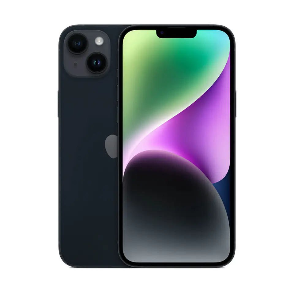 ⁨Smartphone APPLE iPhone 14 Plus 128 GB Midnight (Północ) MQ4X3⁩ w sklepie Wasserman.eu