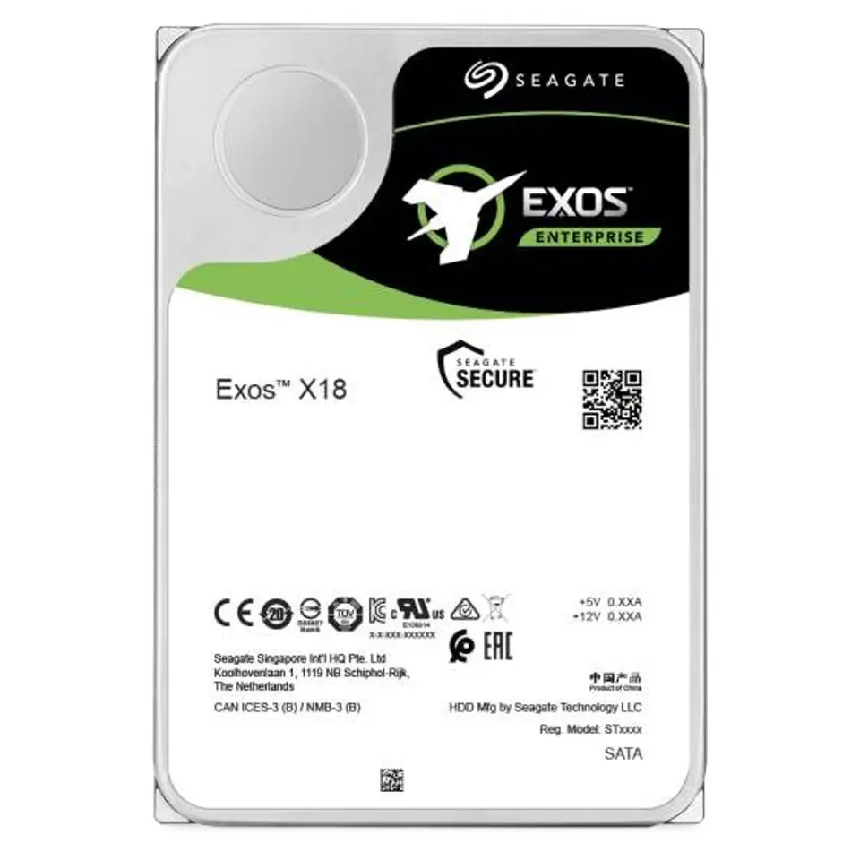 ⁨SEAGATE ST12000NM000J (12 TB /3.5" /7200RPM )⁩ w sklepie Wasserman.eu