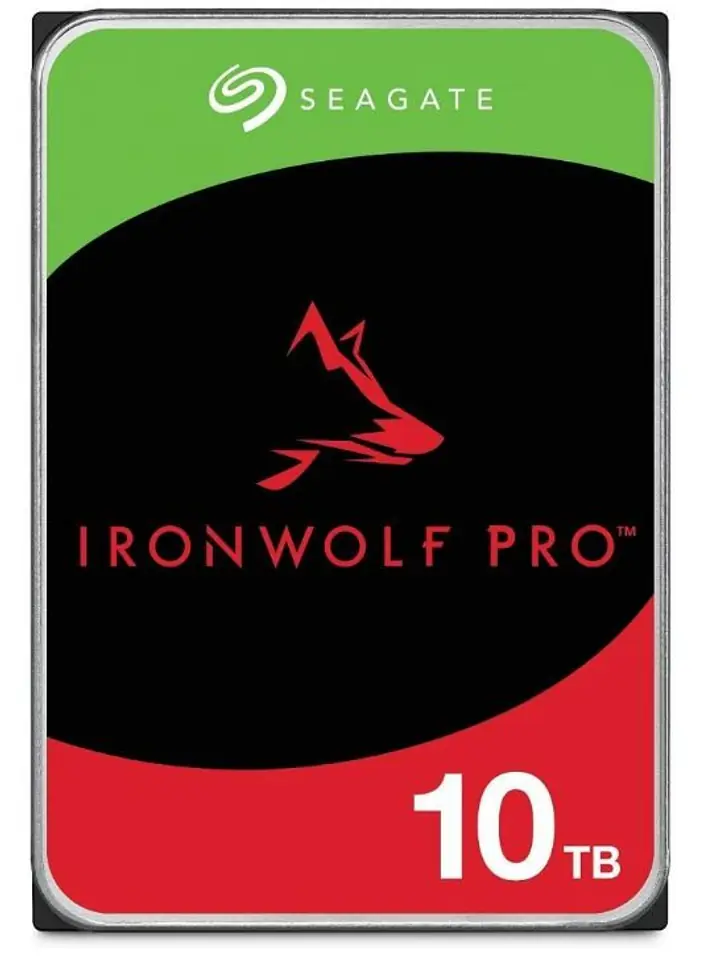 ⁨SEAGATE IronWolfPro 10TB 3.5 256MB ST10000NT001 ST10000NT001 (10 TB /3.5" /7200RPM )⁩ w sklepie Wasserman.eu