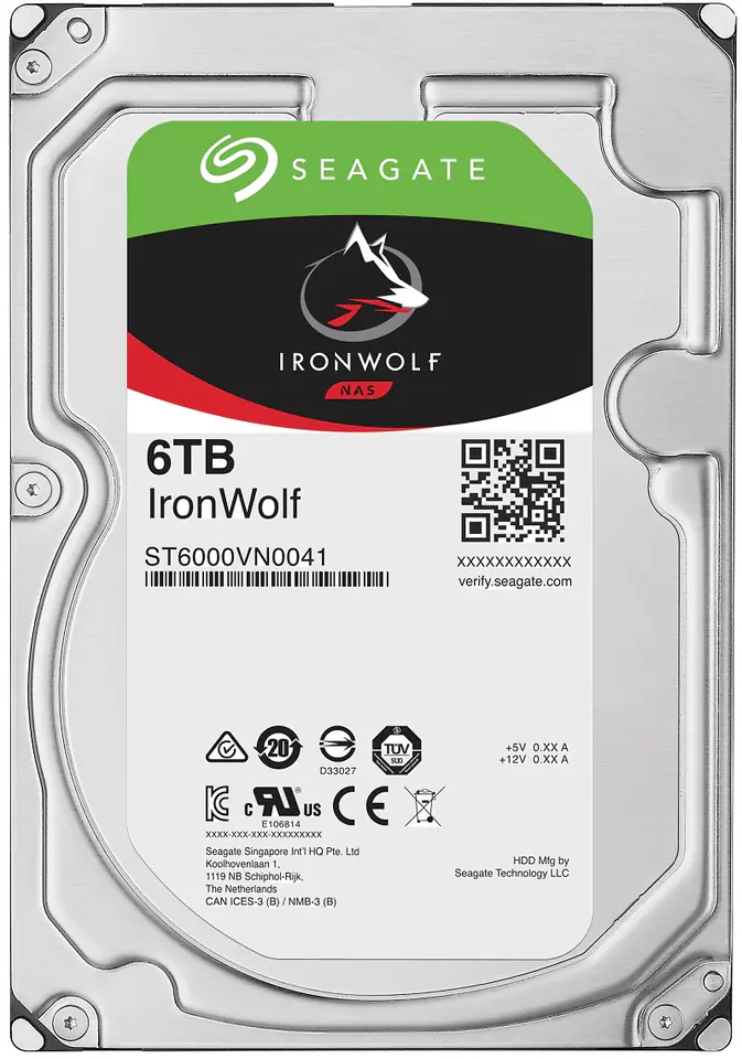 ⁨Seagate Enterprise NAS 6TB 3.5" 6000 GB Serial ATA III⁩ at Wasserman.eu