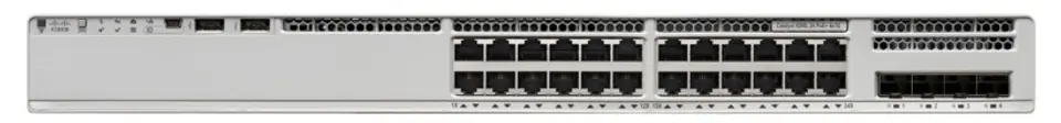 ⁨CISCO Catalyst 9200L 24-port PoE+ 4x1G uplink Switch Network Essentials Sold exclusively with DNA licenses⁩ at Wasserman.eu