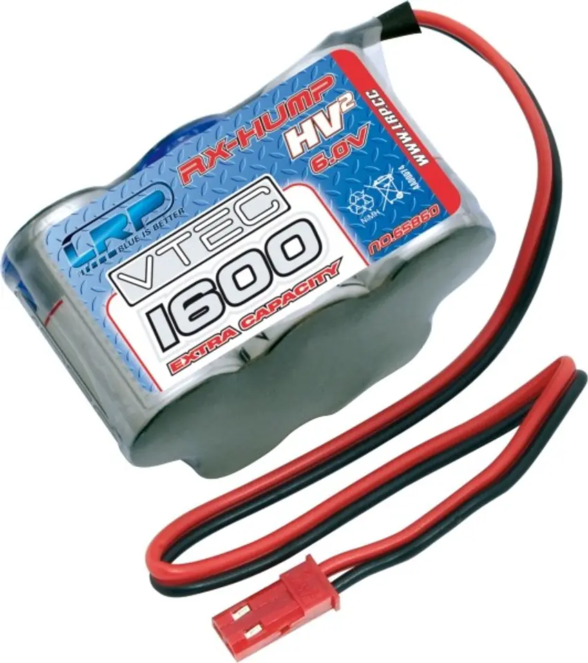 LRP 1600mAh 6V NiMH BEC - Würfel im Wasserman.eu