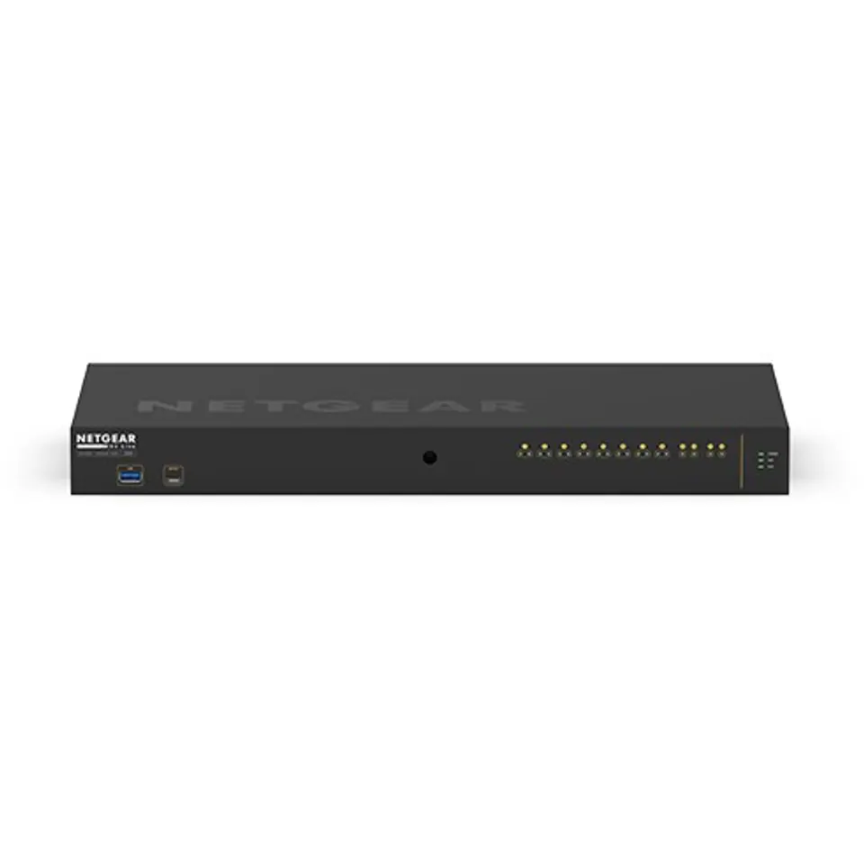 ⁨NETGEAR M4250-10G2XF-PoE+ Managed L2/L3 Gigabit Ethernet (10/100/1000) Power over Ethernet (PoE) 1U Black⁩ at Wasserman.eu