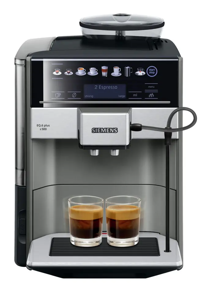 Siemens TE655203RW coffee maker Espresso machine 1.7 L Fully-auto Unpacked at Wasserman.eu