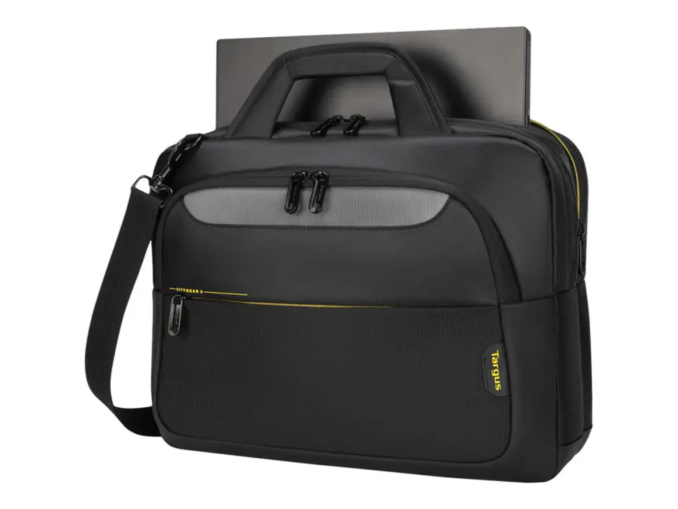 ⁨CityGear Bag 15-17.3 inch Topload Laptop Case - Black⁩ at Wasserman.eu