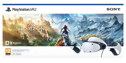 ⁨Sony PlayStation VR2 Horizon Call of the Mountain Bundle Dedicated head mounted display 560 g Black, White⁩ at Wasserman.eu