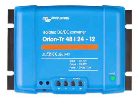 ⁨Przetwornica samochodowa Victron Energy Orion-Tr 48/24-12A 280 W (ORI482428110)⁩ w sklepie Wasserman.eu