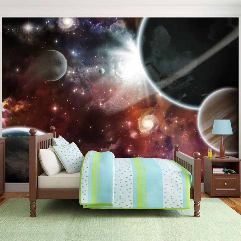 ⁨Fototapeta - Spacer w przestworzach (rozmiar 147x105, wykończenie Samoprzylepna)⁩ w sklepie Wasserman.eu