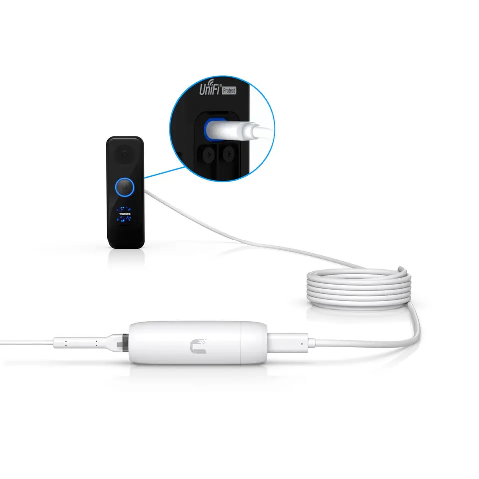 ⁨UBIQUITI UACC-G4-DBP-CABLE-USB-7M 7M USB CABLE FOR G4 DOORBELL PRO (FOR POWER/DATA TRANSFER)⁩ w sklepie Wasserman.eu