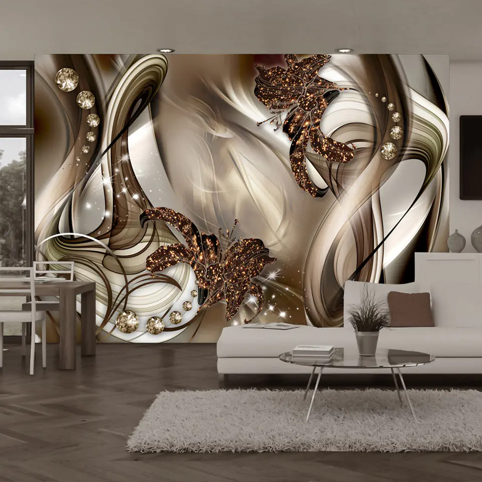 ⁨Self-adhesive mural - Eccentric composition (size 98x70)⁩ at Wasserman.eu