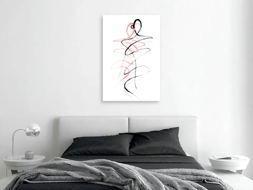⁨Obraz - Splątana namiętność (1-częściowy) pionowy (rozmiar 40x60, wykończenie Standard)⁩ w sklepie Wasserman.eu
