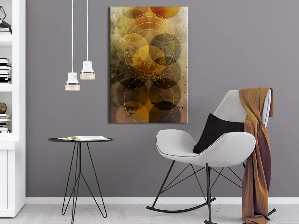 ⁨Obraz - Wędrówka słońca (1-częściowy) pionowy (rozmiar 20x30, wykończenie Premium Print)⁩ w sklepie Wasserman.eu
