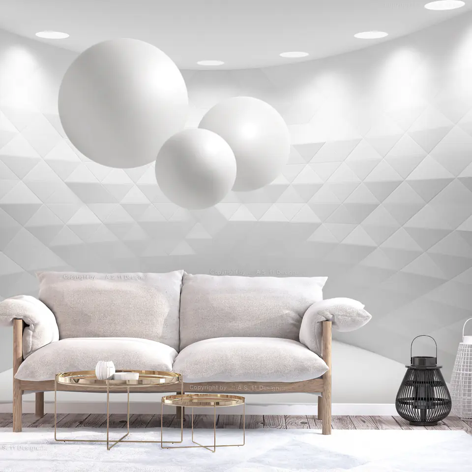 ⁨Wall mural - Geometric room (size 100x70)⁩ at Wasserman.eu