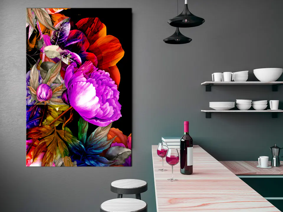 ⁨Obraz - Kolory lata (1-częściowy) pionowy (rozmiar 80x120, wykończenie Standard)⁩ w sklepie Wasserman.eu