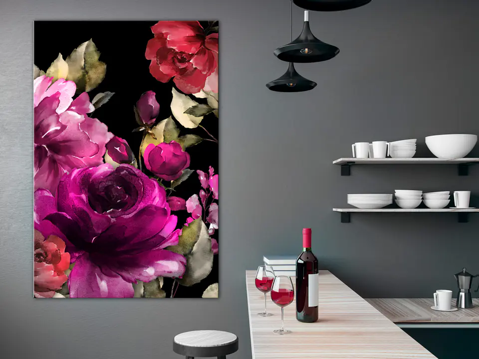 ⁨Obraz - Pełnia lata (1-częściowy) pionowy (rozmiar 20x30, wykończenie Standard)⁩ w sklepie Wasserman.eu