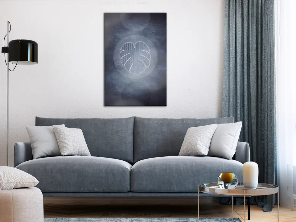 ⁨Obraz - Niezwykła monstera (1-częściowy) pionowy (rozmiar 20x30, wykończenie Premium Print)⁩ w sklepie Wasserman.eu
