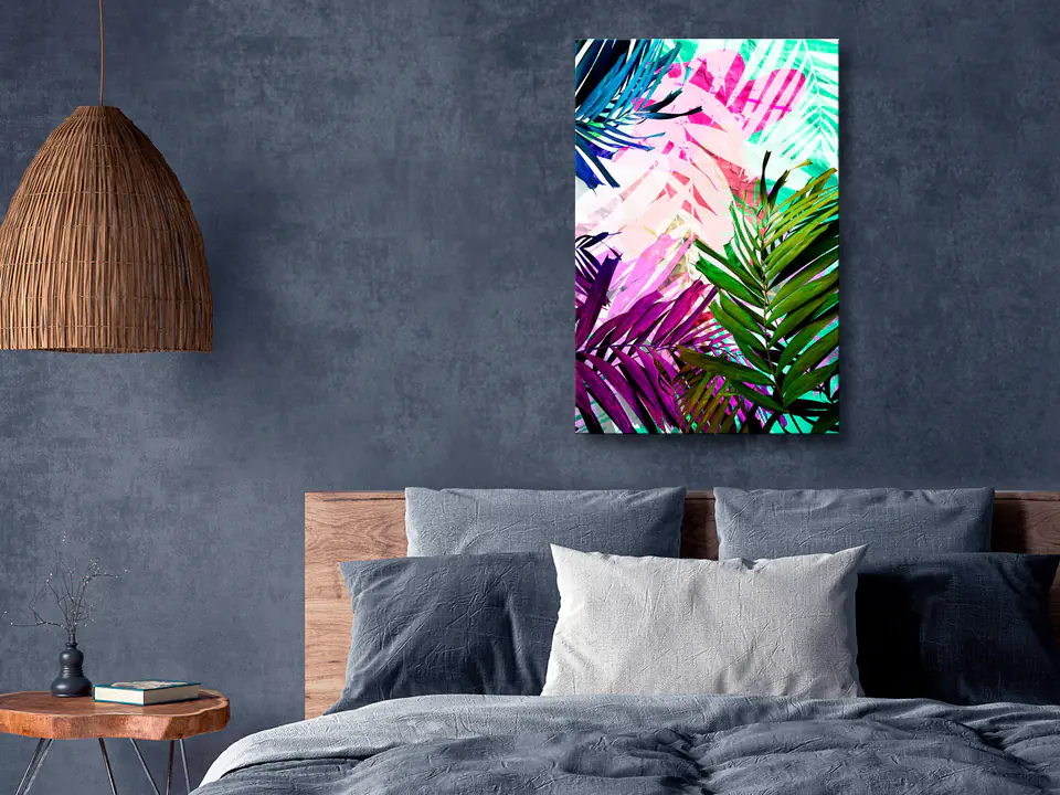 ⁨Obraz - Kolorowy szelest (1-częściowy) pionowy (rozmiar 40x60, wykończenie Premium Print)⁩ w sklepie Wasserman.eu