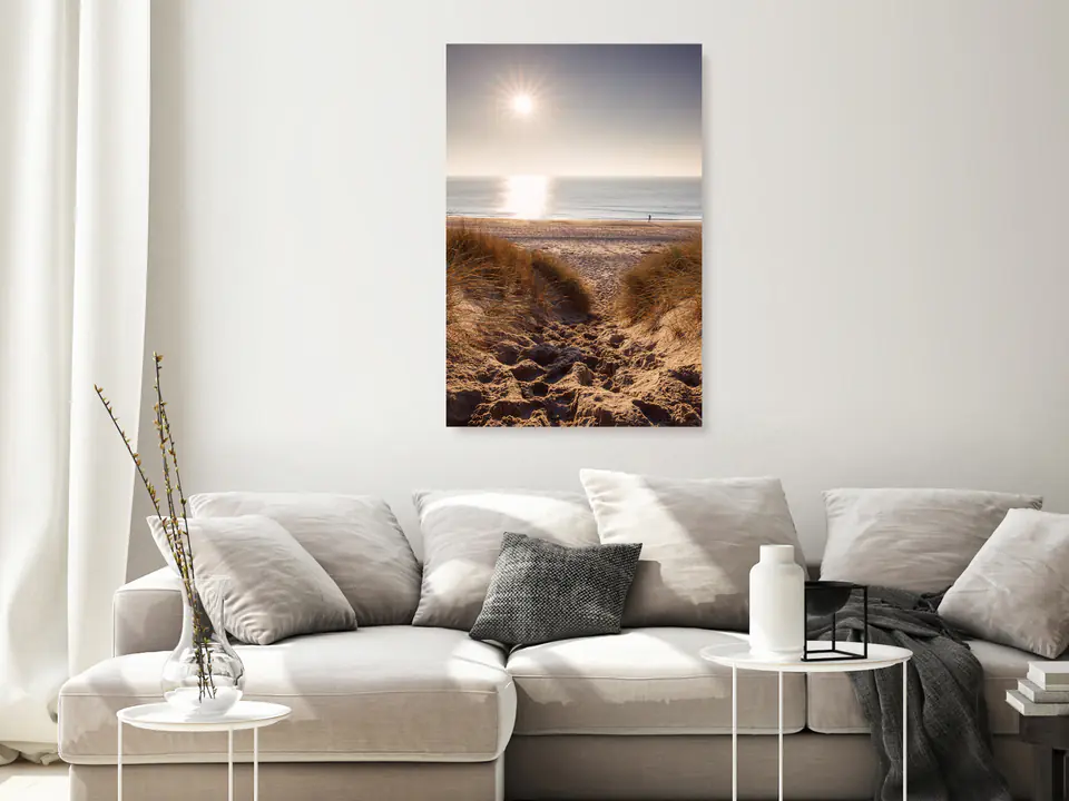 ⁨Obraz - Miodowe wspomnienie (1-częściowy) pionowy (rozmiar 80x120, wykończenie Premium Print)⁩ w sklepie Wasserman.eu