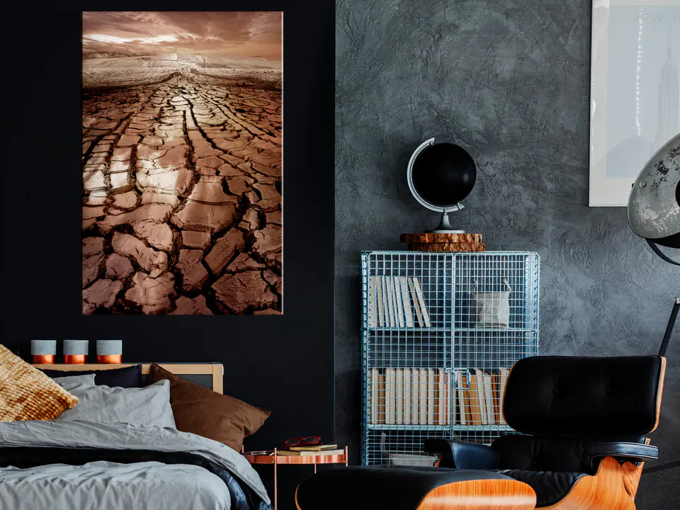 ⁨Obraz - Susza (1-częściowy) pionowy (rozmiar 80x120, wykończenie Premium Print)⁩ w sklepie Wasserman.eu