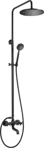 ⁨Zestaw prysznicowy Deante TEMISTO Deszczownica z baterią wannową (NAC_N1QT)⁩ w sklepie Wasserman.eu