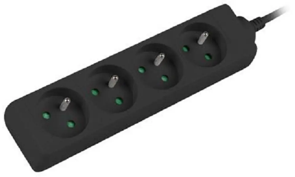 ⁨Power strip LANBERG PS0-04E-0150-BK⁩ at Wasserman.eu