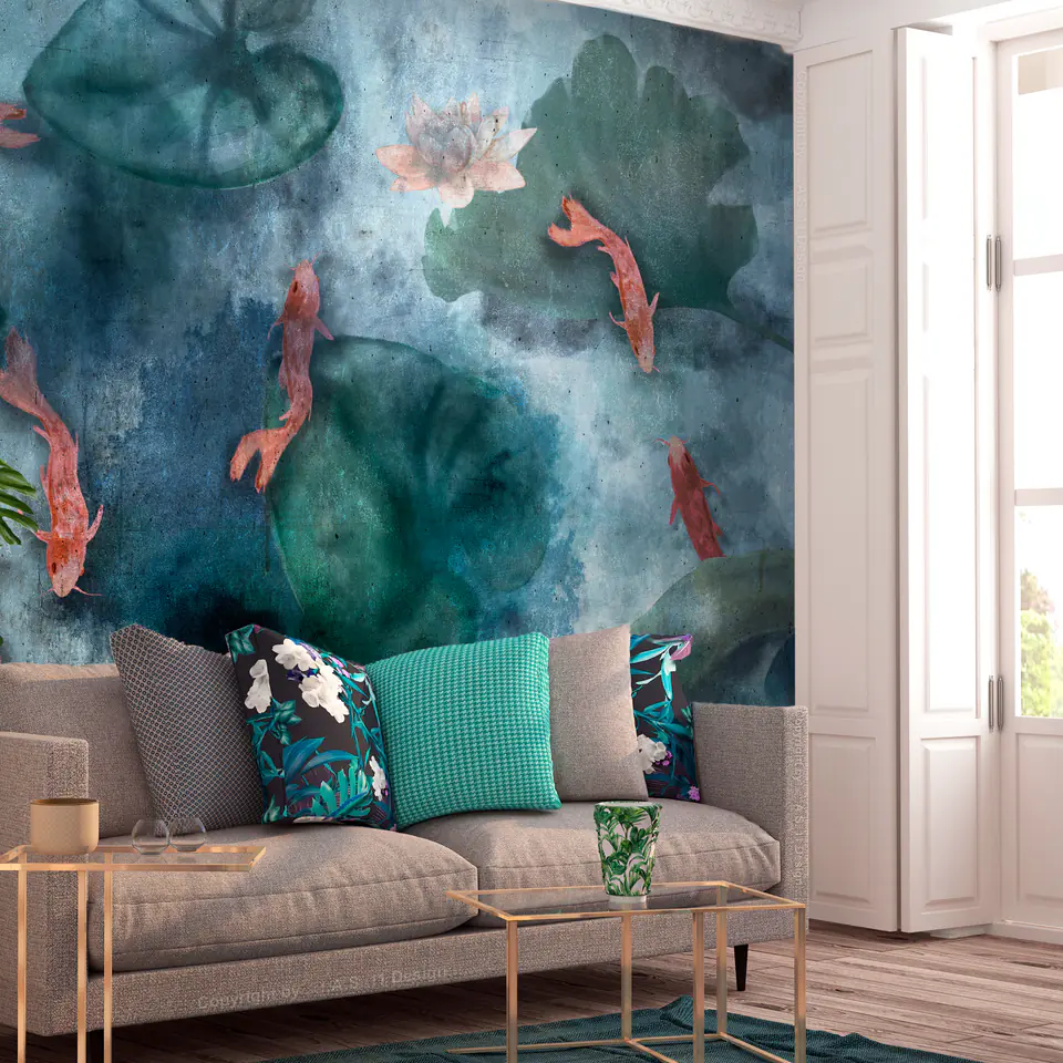⁨Wall mural - Pink happiness (size 150x105)⁩ at Wasserman.eu