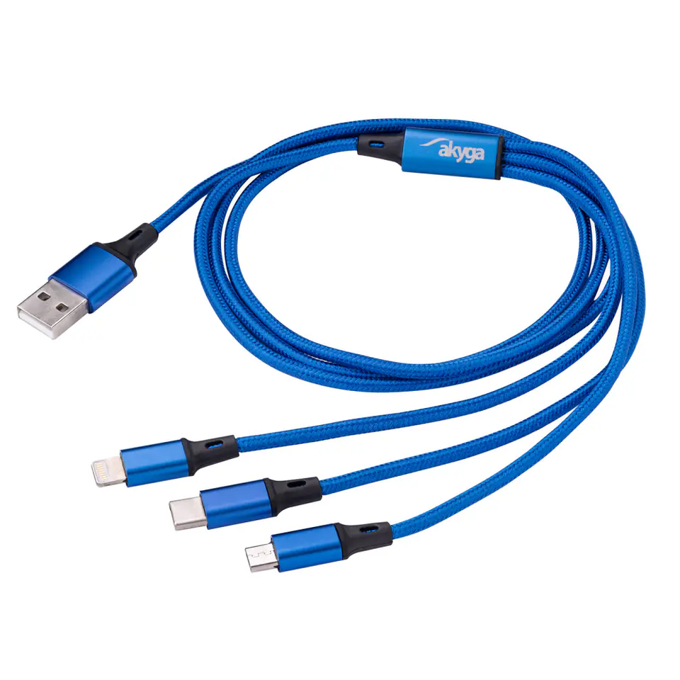 ⁨AKYGA Lightning 1.2 USB cable⁩ at Wasserman.eu