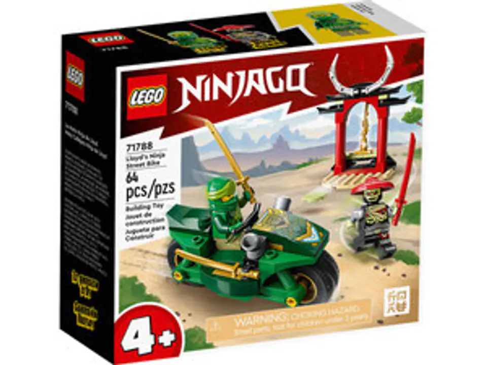 ⁨LEGO Ninjago Lloyd's Ninja Street Bike 71788⁩ at Wasserman.eu