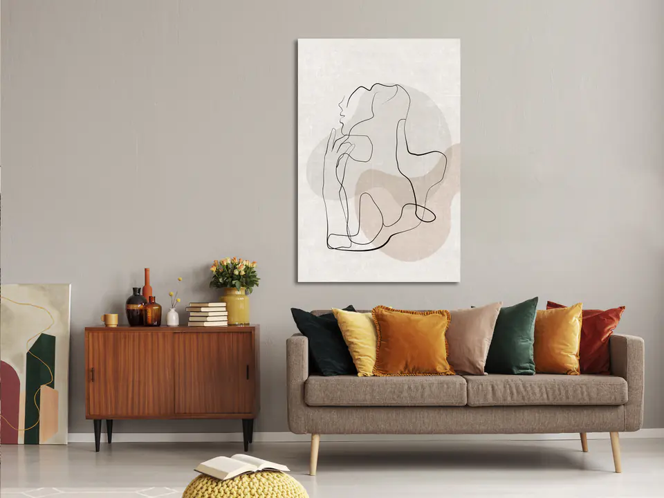 ⁨Obraz - Francuski szyk (1-częściowy) pionowy (rozmiar 40x60, wykończenie Premium Print)⁩ w sklepie Wasserman.eu